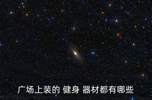 廣場(chǎng)上裝的 健身 器材都有哪些