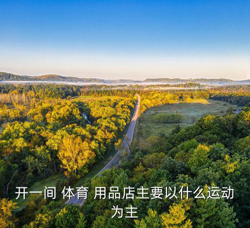 開(kāi)一間 體育 用品店主要以什么運(yùn)動(dòng)為主