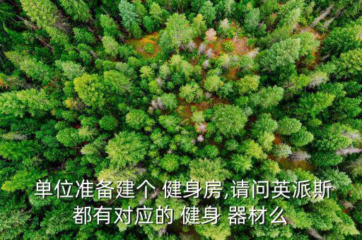  單位準(zhǔn)備建個(gè) 健身房,請(qǐng)問英派斯都有對(duì)應(yīng)的 健身 器材么
