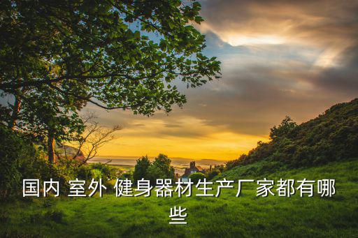 室外健身器材廠(chǎng)家,戶(hù)外健身設(shè)備哪個(gè)廠(chǎng)家最好?