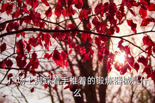 廣場運動器材名稱及作用,社區(qū)健身器材和操作介紹!