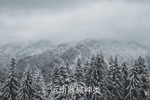  運動器械種類