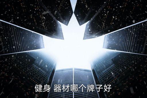 健身 器材哪個牌子好