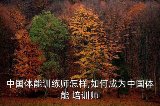 如何應(yīng)聘體育用品培訓(xùn)師,中國(guó)體能師注冊(cè)須通過(guò)培訓(xùn)機(jī)構(gòu)獲證