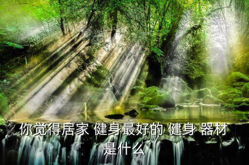 你覺(jué)得居家 健身最好的 健身 器材是什么