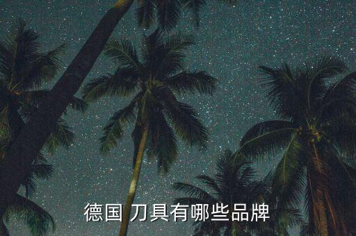 世界刀具品牌排行榜前十名,中國(guó)菜刀和德國(guó)刀不是一個(gè)檔次!
