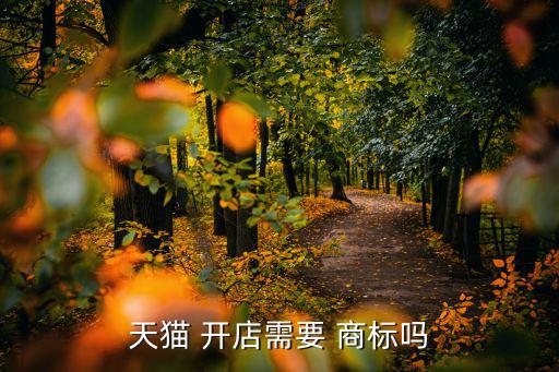 天貓 開店需要 商標嗎