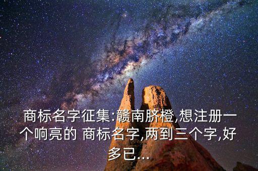 臍橙商標圖案大全大圖,橙子很甜!這里有你需要的橙子!