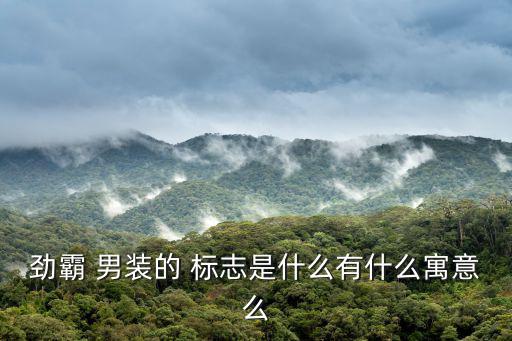 勁霸 男裝的 標(biāo)志是什么有什么寓意么