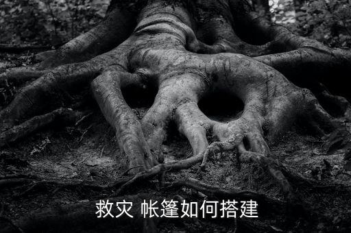 救災(zāi)專用12平米棉帳篷安裝圖,救災(zāi)帳篷怎么安裝?