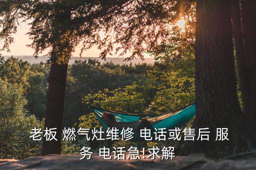  老板 燃?xì)庠罹S修 電話(huà)或售后 服務(wù) 電話(huà)急!求解