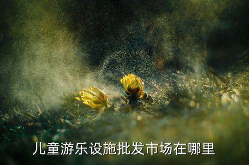 兒童游樂(lè)設(shè)施批發(fā)市場(chǎng)在哪里