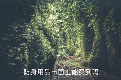  防身用品市面上能買到嗎