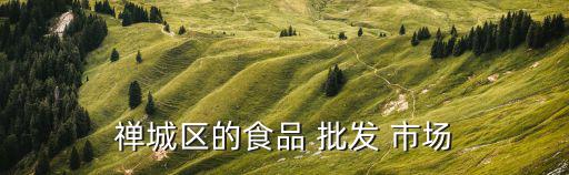 禪城區(qū)的食品 批發(fā) 市場(chǎng)