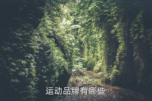 運動品牌有哪些