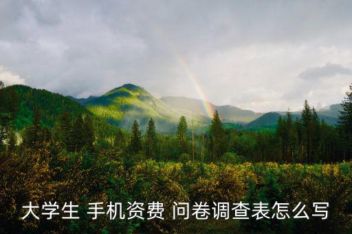 手機市場調查問卷樣本,網購需要什么?