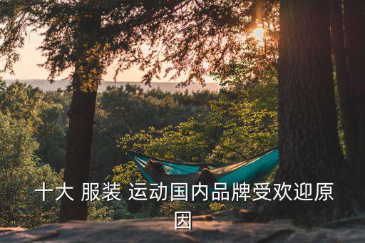  十大 服裝 運動國內(nèi)品牌受歡迎原因