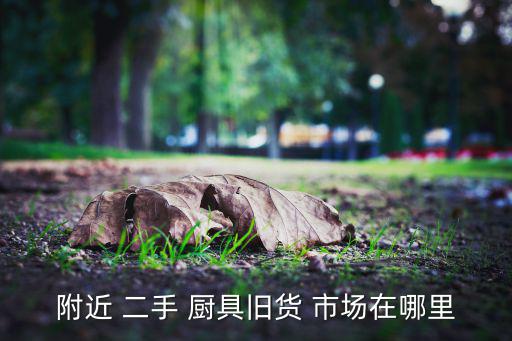 上海市二手廚具大市場,上海舊貨市場已消失在本地哪些地方?