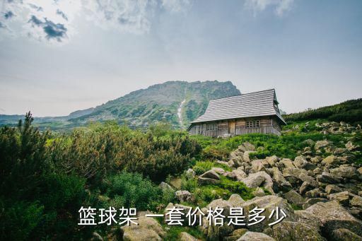  籃球架 一套價格是多少
