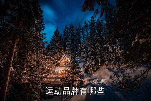 運(yùn)動品牌有哪些