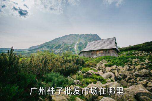  廣州鞋子批發(fā)市場(chǎng)在哪里