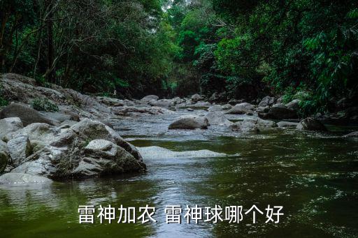  雷神加農(nóng) 雷神球哪個(gè)好