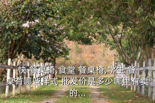 快 餐桌椅,食堂 餐桌椅,學(xué)生 餐桌有哪些樣式 批發(fā)價(jià)是多少哪里有賣的...