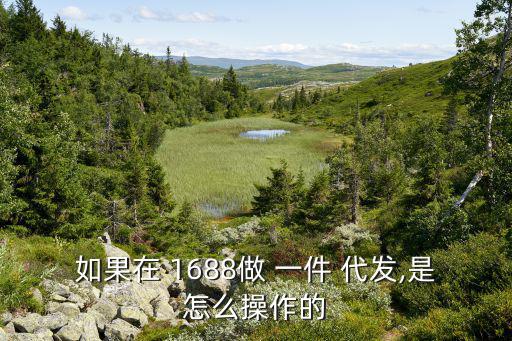 1688貨源網(wǎng)一件代發(fā),1688一件代發(fā)詳細(xì)步驟