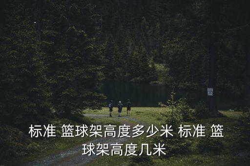 標準 籃球架高度多少米 標準 籃球架高度幾米