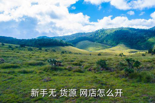 無貨源網(wǎng)店怎么開,新手無貨源從哪些途徑尋求?