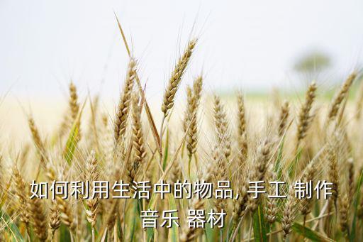 手工制作音樂器材,音樂盒制作攻略!這樣的吉他制作方法!