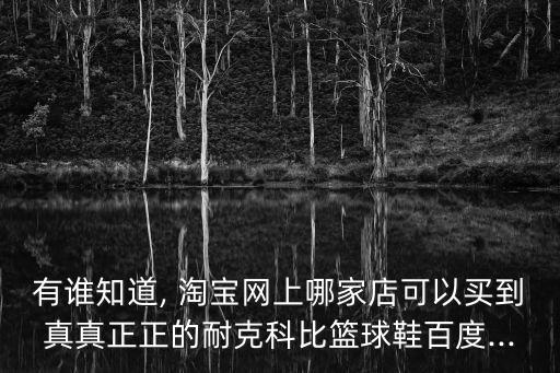 有誰知道, 淘寶網(wǎng)上哪家店可以買到真真正正的耐克科比籃球鞋百度...