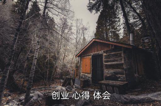  創(chuàng)業(yè) 心得 體會