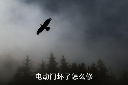 電動門壞了怎么修