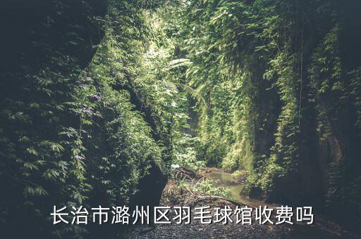  長治市潞州區(qū)羽毛球館收費(fèi)嗎