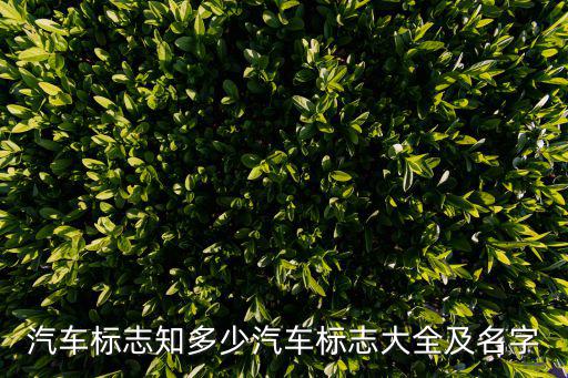 汽車標(biāo)志知多少汽車標(biāo)志大全及名字