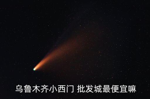 烏魯木齊小百貨批發(fā)市場,新疆批發(fā)市場集中在王迪玩具城旁邊