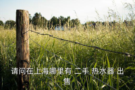 請(qǐng)問在上海哪里有 二手 熱水器 出售