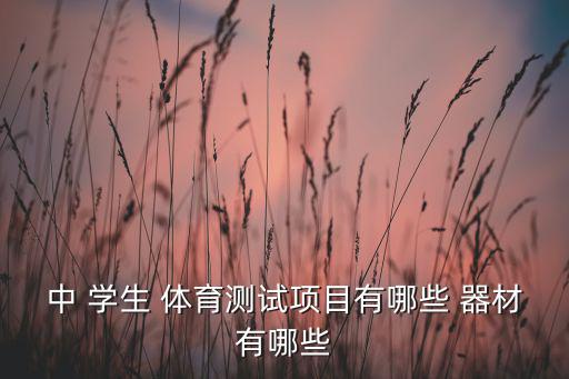 學(xué)生體育器材有哪些名稱,體育器材用途廣泛與體育運(yùn)動相輔相成