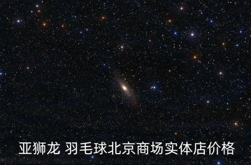  亞獅龍 羽毛球北京商場(chǎng)實(shí)體店價(jià)格