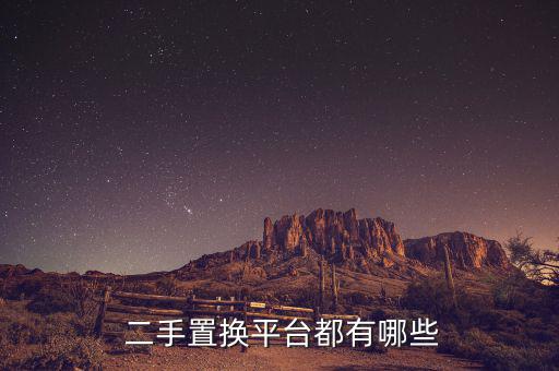  二手置換平臺(tái)都有哪些