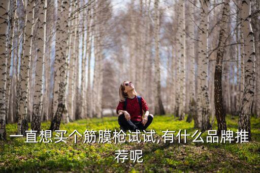 一直想買(mǎi)個(gè)筋膜槍試試,有什么品牌推薦呢