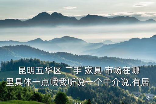 昆明二手家具交易市場(chǎng),還有哪些二手貨市場(chǎng)值得你去逛?