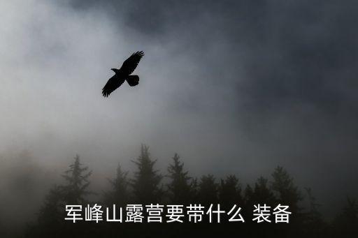 自駕游裝備戶外野營用品