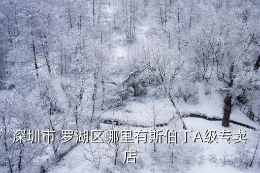 深圳市 羅湖區(qū)哪里有斯伯丁A級(jí)專賣店