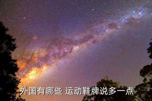 品牌運動鞋排行榜前十名外國,世界品牌運動鞋排行榜前十名