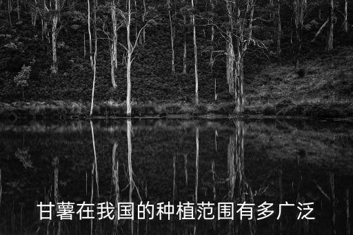 甘薯在我國的種植范圍有多廣泛