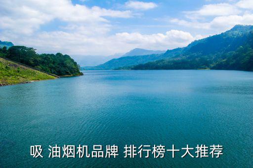 油煙機(jī)前十名排行榜,什么油煙機(jī)最好最實(shí)用好用吸力大