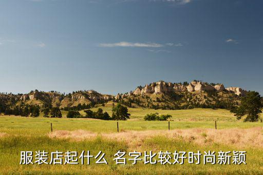 運動服裝店的名字,服裝店名字簡潔大氣