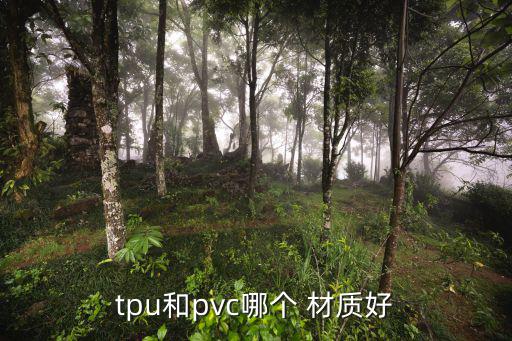 tpu和pvc哪個(gè) 材質(zhì)好